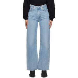 Levi's Ribcage Wide Leg Jeans  - Far And Wide - Size: WAIST US 32 - female