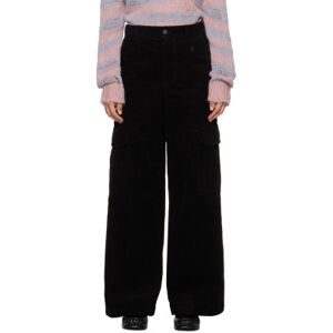 Acne Studios Black Patch Trousers  - 900 Black - Size: Extra Small - female