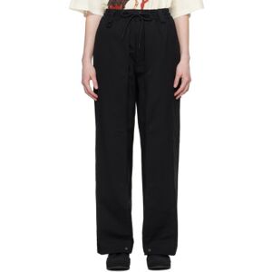 Y-3 Black Layered Trousers  - Black - Size: Extra Small - female