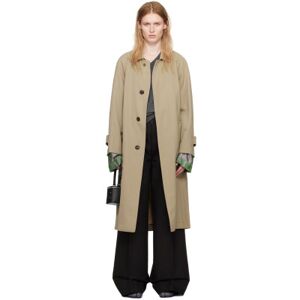 Maison Margiela Beige Belted Trench Coat  - 115 Stone - Size: IT 40 - female