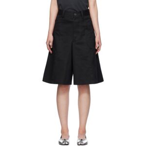 Maison Margiela Black Yoke Shorts  - 900 Black - Size: IT 36 - female