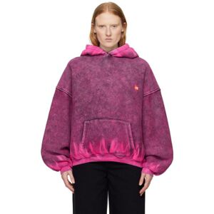 Alexander Wang Purple Puff Hoodie  - 952A Acid Candy Pink - Size: Extra Small - female