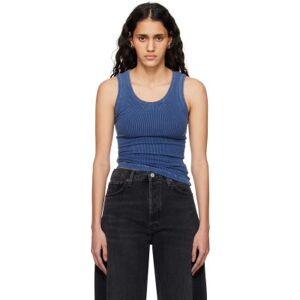 AGOLDE Blue Poppy Tank Top  - Indigo - Size: Extra Small - female