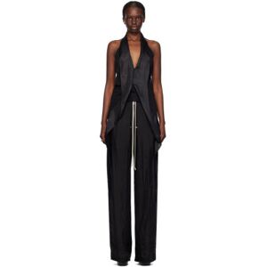 Rick Owens Black Wishbone Tank Top  - 09 Black - Size: IT 40 - female