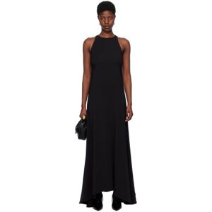 Jil Sander Black Flared Maxi Dress  - 001 Black - Size: DK 34 - female