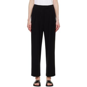 Max Mara Leisure Black Giochi Trousers  - 3 Black - Size: Extra Small - female