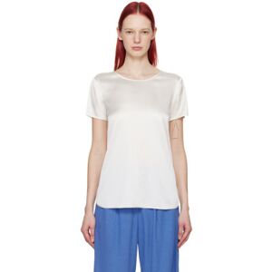 Max Mara Leisure Off-White Cortona T-Shirt  - 5 White - Size: IT 50 - female