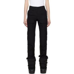 Givenchy Black Bellows Pocket Trousers  - 001-Black - Size: FR 38 - female