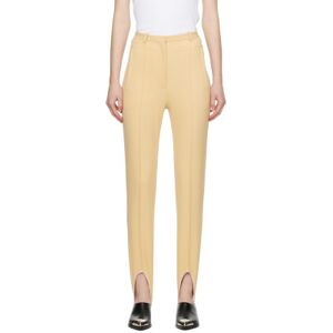 Givenchy Beige Stirrup Trousers  - 279 Golden Sand - Size: FR 34 - female