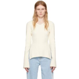 Axel Arigato Off-White Tube Sweater  - Off White - Size: Extra Small - female