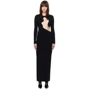 Christopher Esber Black Salacia Wire Maxi Dress  - Black - Size: Large - female