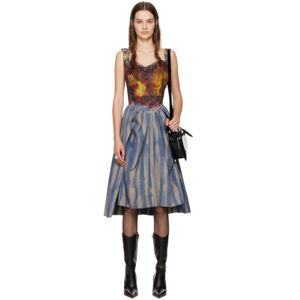 Vivienne Westwood Multicolor Sunday Midi Dress  - K211 Multi - Size: IT 38 - female