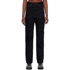 We11done Black Distressed Jeans  - Black - Size: Extra Small - female