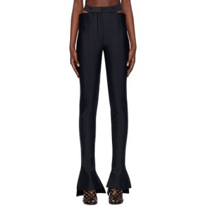 Mugler Black Cutout Trousers  - 1999 Black - Size: FR 34 - female