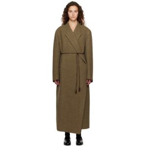 The Row Brown Dhani Coat  - BROWN GRASS - Size: Medium - female