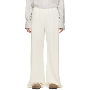 The Row Off-White Gala Trousers  - OFF WHITE - Size: Large - female