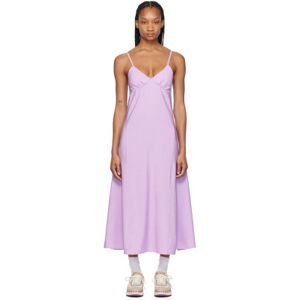 Maison Kitsuné Purple Strap Maxi Dress  - P502 Lilac - Size: FR 42 - female