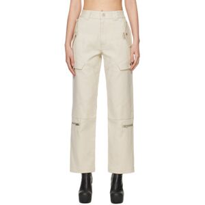 Dion Lee Beige Tactical Cargo Pants  - Birch - Size: Extra Large - female