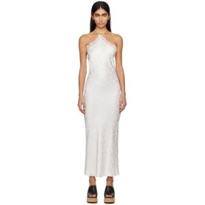 Stella McCartney White Jacquard Midi Dress  - 9001 WHITE - Size: IT 36 - female