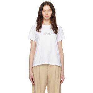 Stella McCartney White Iconics Love T-Shirt  - 9000 PURE WHITE - Size: Extra Large - female