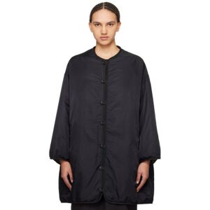 visvim Black Reversible Down Coat  - Black - Size: 1 - female