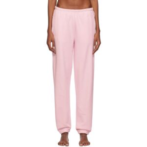 SKIMS Pink Cotton Fleece Classic Jogger Lounge Pants  - Cherry Blossom - Size: 2X-Large - female