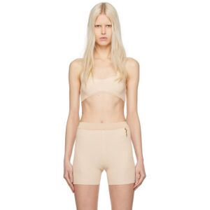 JACQUEMUS Beige Les Classiques 'Le Bandeau Pralu' Camisole  - 130 Light Beige - Size: Medium - female