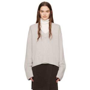 LISA YANG Taupe 'The Aletta' Sweater  - ST Stone - Size: 1 - female