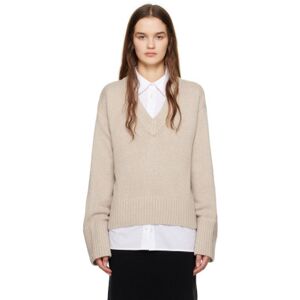 LISA YANG Beige 'The Aletta' Sweater  - SA Sand - Size: 1 - female