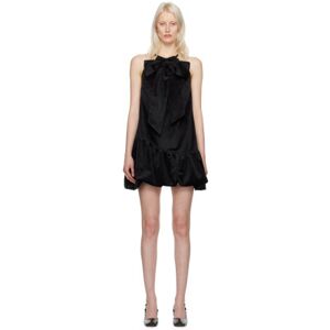 Kika Vargas Black Suzi Minidress  - BLACK - Size: Small - female