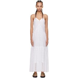 Isabel Marant Etoile White Sabba Maxi Dress  - 20WH WHITE - Size: FR 38 - female