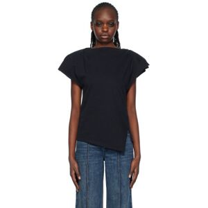 Isabel Marant Black Sebani T-Shirt  - 01BK BLACK - Size: Extra Small - female