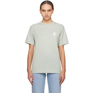 Études Green Wonder Patch T-Shirt  - Grey - Size: Extra Small - female