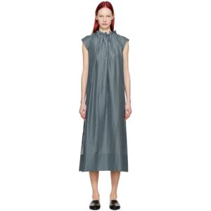 Toogood Gray 'The Magician' Maxi Dress  - SILK COTTON LEAD - Size: 2 - female