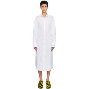 SIMONMILLER White Kerr Midi Dress  - Macadamia - Size: Extra Small - female