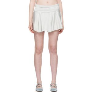 Gimaguas Blue Marta Miniskirt  - Grey - Size: Extra Small - female
