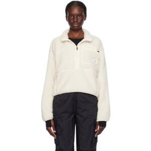 The North Face Off-White Extreme Pile Sweatshirt  - QLI White Dune - Size: Extra Small - female