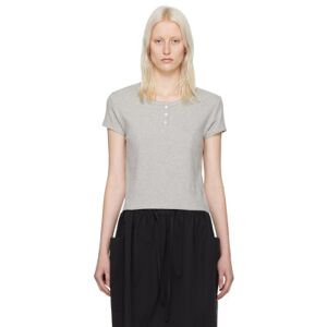 Nothing Written Gray Preta T-Shirt  - Gray - Size: UNI - female