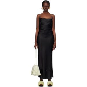 Nanushka Black Renny Maxi Dress  - Black - Size: Extra Large - female