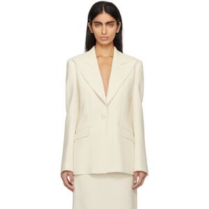 Gabriela Hearst Off-White Leiva Blazer  - IVR IVORY - Size: IT 40 - female