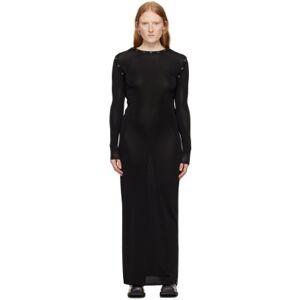 Pro-Ject Y/Project Black Snap Off Maxi Dress  - Black - Size: Large - female