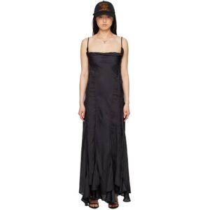 Pro-Ject Y/Project Black Hook-Eye Maxi Dress  - Black - Size: IT 38 - female