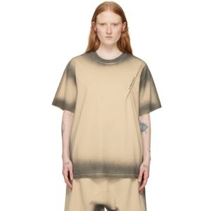 Pro-Ject Y/Project Beige Pinched T-Shirt  - Beige Spray - Size: Extra Small - female