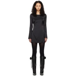 GUIZIO Black Lleo Minidress  - Black - Size: Extra Small - female