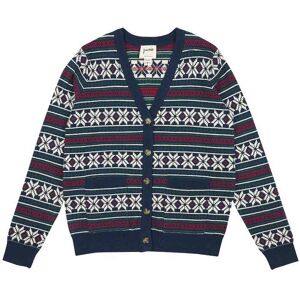 Joanie Clothing Alicia Fair Isle Knit Cardigan - Large (UK 16-18)