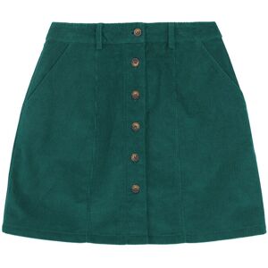 Joanie Clothing Janet Corduroy A-Line Skirt - Green - 20