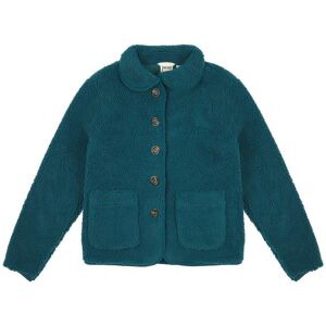 Joanie Clothing Yorkie Penny Collar Sherpa Fleece - Teal - Small (UK 8-10)