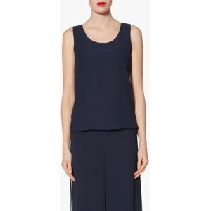 Gina Bacconi Double Layer Chiffon Cami - Navy - Female - Size: 8