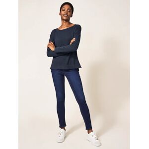 White Stuff Olivia Jumper - Navy - Female - Size: 14