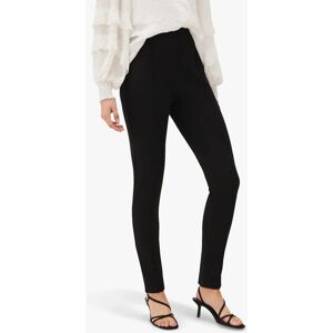 Phase Eight Sabrina Zipped Hem Ponte Trousers, Black - Black - Female - Size: 24